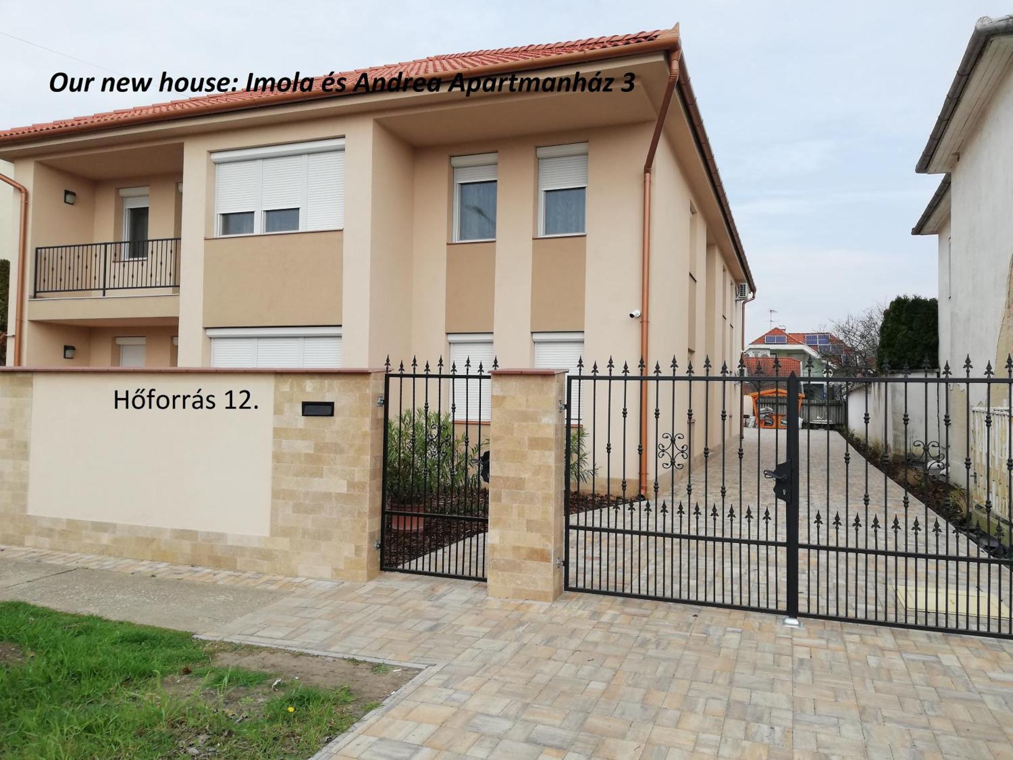 Imola Es Andrea Apartmanhaz 2 Hajduszoboszlo Exterior photo
